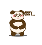 cute panda L say HI to you（個別スタンプ：5）