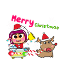 Keko. Merry Christmas（個別スタンプ：6）