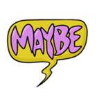 Speech Bubbles！（個別スタンプ：9）