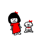 イヌといっしょ（個別スタンプ：1）