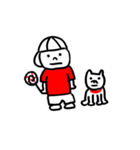イヌといっしょ（個別スタンプ：2）