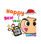 Taro.V18 Merry Christmas（個別スタンプ：4）