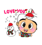 Taro.V18 Merry Christmas（個別スタンプ：6）