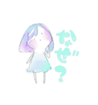 水彩系女子 ver2.0（個別スタンプ：3）