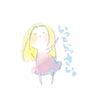 水彩系女子 ver2.0（個別スタンプ：23）