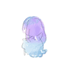 水彩系女子 ver2.0（個別スタンプ：39）