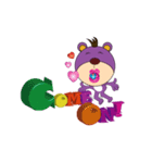 Animation bear(Animation)3（個別スタンプ：24）