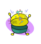 Gatyamaru in an imitation（個別スタンプ：36）