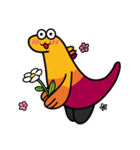 Jelly Dinosaur Tee-Ra's Daily life（個別スタンプ：2）