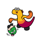 Jelly Dinosaur Tee-Ra's Daily life（個別スタンプ：18）