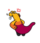 Jelly Dinosaur Tee-Ra's Daily life（個別スタンプ：22）