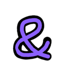 purpleOnly（個別スタンプ：4）