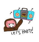 Beanie Monster（個別スタンプ：10）