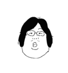 不機嫌なデブ（個別スタンプ：7）