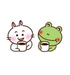 rabbit and frog 11（個別スタンプ：1）