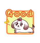 癒し系なシーズー犬（個別スタンプ：25）