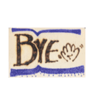 Wood burning words（個別スタンプ：2）