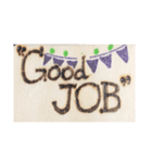 Wood burning words（個別スタンプ：11）