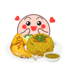 Shape Friends O's thai food menu（個別スタンプ：2）