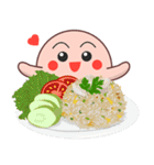 Shape Friends O's thai food menu（個別スタンプ：3）