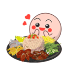 Shape Friends O's thai food menu（個別スタンプ：4）