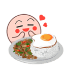 Shape Friends O's thai food menu（個別スタンプ：5）