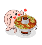 Shape Friends O's thai food menu（個別スタンプ：13）