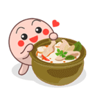 Shape Friends O's thai food menu（個別スタンプ：15）
