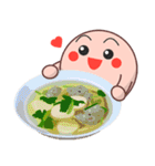 Shape Friends O's thai food menu（個別スタンプ：17）
