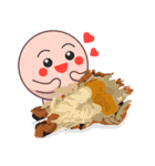 Shape Friends O's thai food menu（個別スタンプ：22）