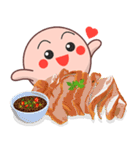 Shape Friends O's thai food menu（個別スタンプ：25）