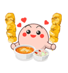 Shape Friends O's thai food menu（個別スタンプ：27）
