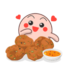 Shape Friends O's thai food menu（個別スタンプ：30）