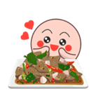 Shape Friends O's thai food menu（個別スタンプ：31）