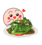 Shape Friends O's thai food menu（個別スタンプ：35）