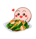 Shape Friends O's thai food menu（個別スタンプ：36）