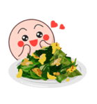 Shape Friends O's thai food menu（個別スタンプ：37）