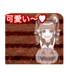 ラブリーハロウィン海面んご（個別スタンプ：28）