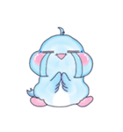 Boeing is a tiny blue bird2（個別スタンプ：8）
