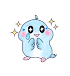 Boeing is a tiny blue bird2（個別スタンプ：9）