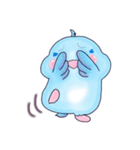 Boeing is a tiny blue bird2（個別スタンプ：14）