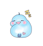 Boeing is a tiny blue bird2（個別スタンプ：16）