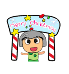 Hanako. Merry Christmas（個別スタンプ：27）