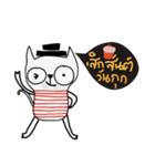 Oh my Cat, I am strong and happy.（個別スタンプ：11）