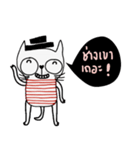 Oh my Cat, I am strong and happy.（個別スタンプ：16）