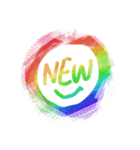 newYear2018circle（個別スタンプ：1）