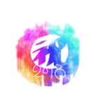 newYear2018circle（個別スタンプ：3）