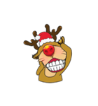 Mischievous Christmas Reindeer Animated（個別スタンプ：2）