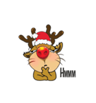 Mischievous Christmas Reindeer Animated（個別スタンプ：6）