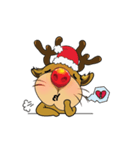 Mischievous Christmas Reindeer Animated（個別スタンプ：8）